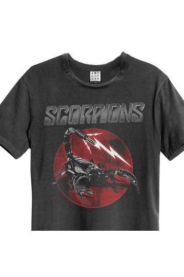 Amplified T-shirt Scorpions Scorpio Tail Charcoal