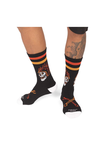 American Socks Piston Rebels Mid High Socks