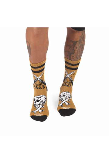 American Socks Fight Back Mid High Socks