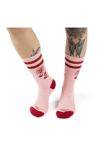 American Socks Rose Mid High Socks
