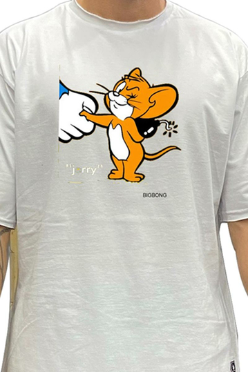 Bigbong Oversize T-shirt Jerry White