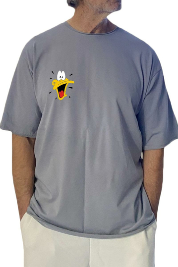 Bigbong Daffy Duck Oversize T-shirt Grey