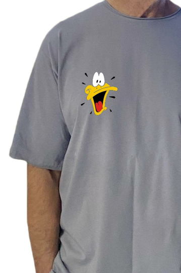 Bigbong Daffy Duck Oversize T-shirt Grey
