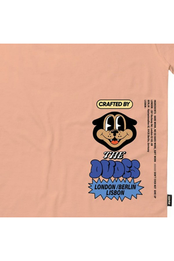 The Dudes Organic Cotton T-shirt Craftee Prairie Sunset