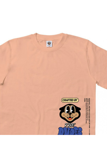 The Dudes Organic Cotton T-shirt Craftee Prairie Sunset