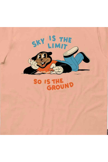 The Dudes Organic Cotton T-shirt Limits Prairie Sunset