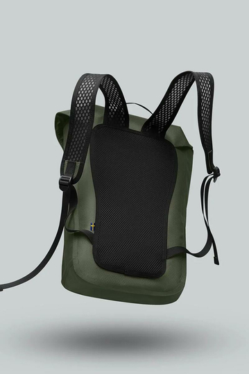 Gaston Luga Lightweight DuoSeal Flap Backpack 14" Olive