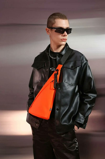 Gaston Luga Spläsh Sling Bag Orange Flame