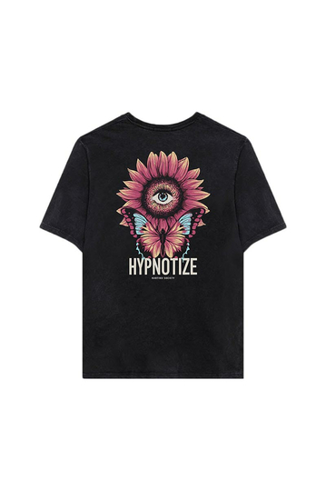 Kaotiko Hypnotize T-shirt Washed Black