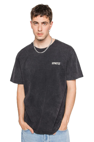 Kaotiko Hypnotize T-shirt Washed Black
