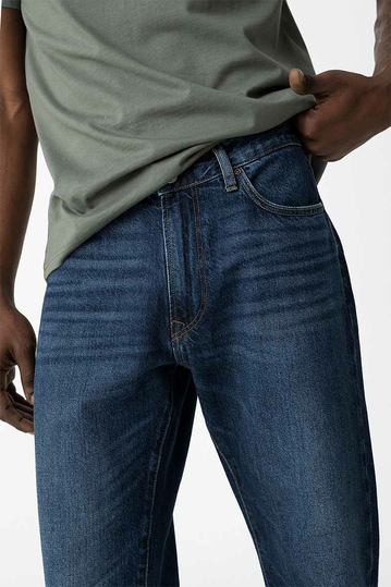 Tiffosi Austin Straight Fit Jeans Dark Blue