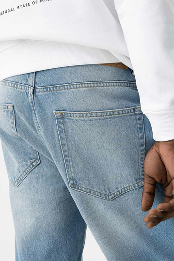 Tiffosi Cole Relaxed Fit Jeans Light Blue