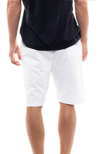 Biston ανδρική βερμούδα φούτερ λευκή