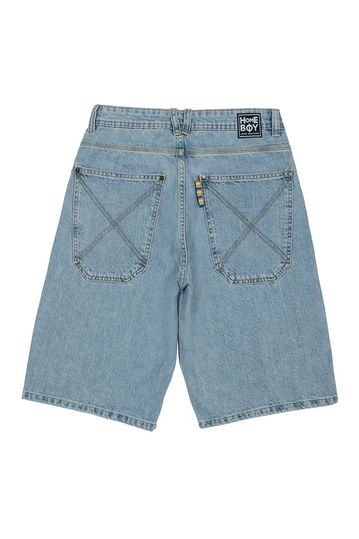 Homeboy x-tra Baggy Denim Shorts Moon