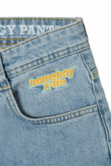 Homeboy x-tra Baggy Denim Shorts Moon