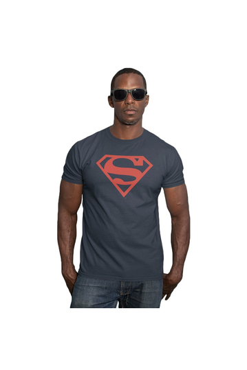 Cotton Division T-shirt Superman DC Comics Puff Logo