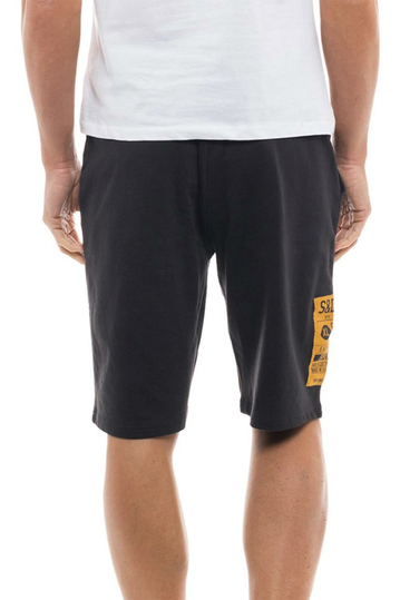 Splendid ανδρική βερμούδα φούτερ μαύρη