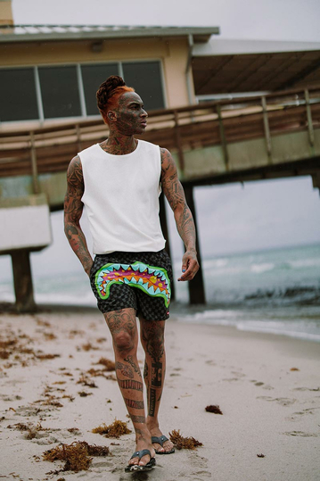 Sprayground Slime Takeover Swim Shorts