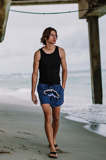 Sprayground Midnight Magic Sharks Swim Shorts