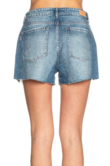 Tiffosi Babsy Distressed Denim Shorts Medium Blue