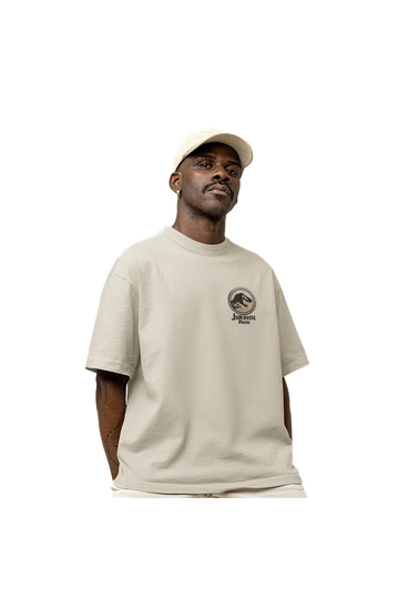 Cotton Division Oversize T-shirt Jurassic Park Gate