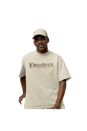 Cotton Division Oversize T-shirt The Lord Of The Rings Map