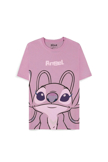 Difuzed Lilo & Stitch T-Shirt Angel Pink