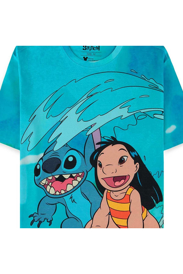 Difuzed Lilo & Stitch T-Shirt Digital Printed Surf