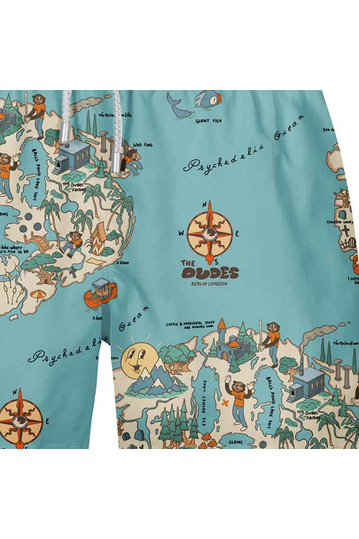 The Dudes Dudland Swim Shorts