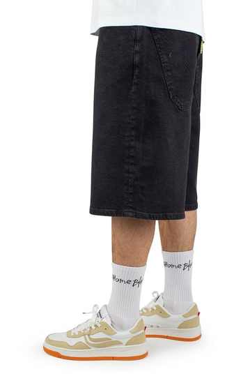 Homeboy x-tra Monster Denim Shorts Washed Black