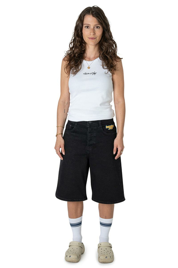 Homeboy x-tra Monster Denim Shorts Washed Black