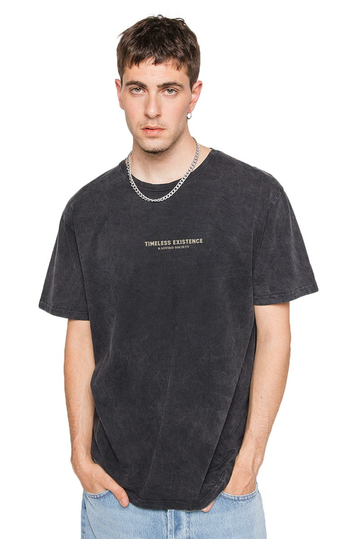 Kaotiko Timeless Existence T-shirt Washed Black