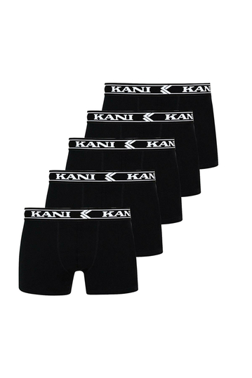 Karl Kani Retro Tape 5-Pack Boxer Briefs Black