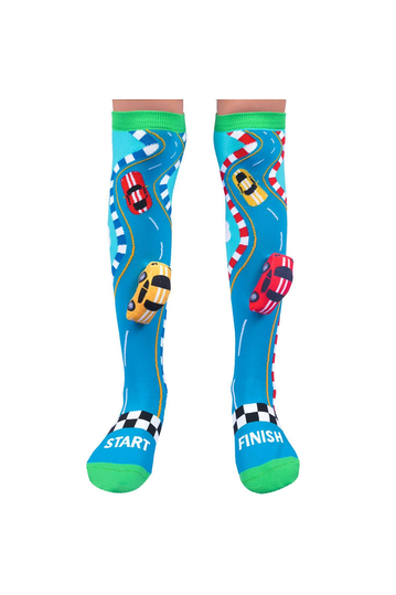 Madmia Racing Cars High Socks