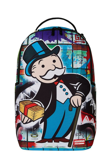 Sprayground Monopoly Money Moves Backpack