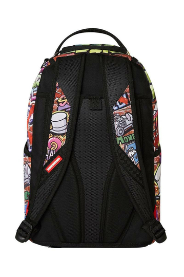 Sprayground Monopoly Man Graffiti Backpack