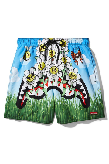Sprayground Crazy Daisies Swim Shorts