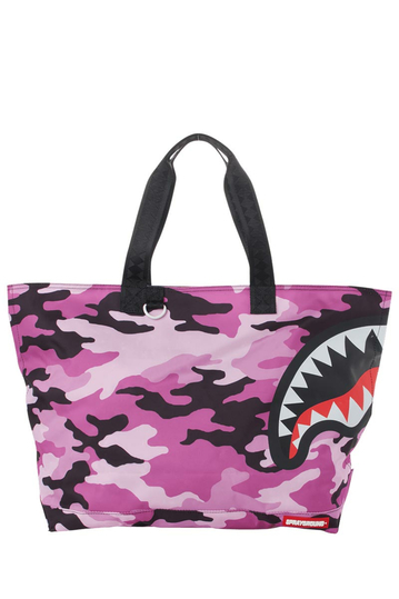 Sprayground Split Camo Beach Tote