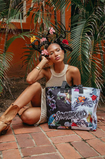 Sprayground Shadow Flight Beach Tote