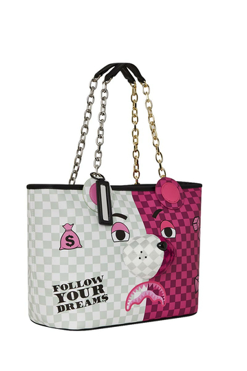 Sprayground I've Got Options Moneybear Tote