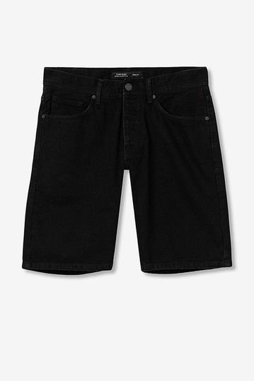 Tiffosi Regular Fit Denim Shorts Black