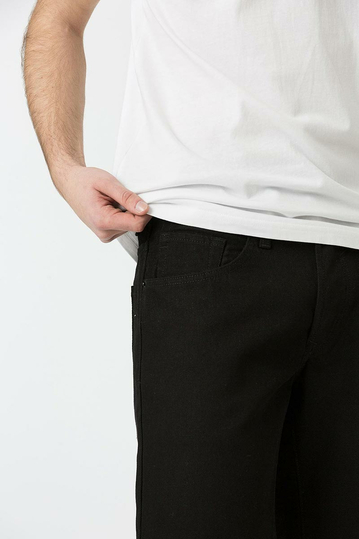 Tiffosi Regular Fit Denim Shorts Black