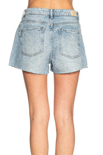 Tiffosi Babsy Distressed Denim Shorts Light Blue