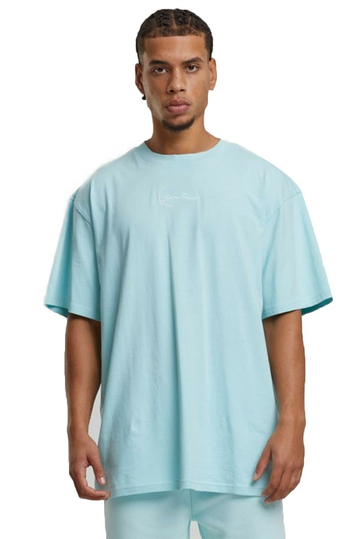 Karl Kani T-Shirt Small Signature Light Blue