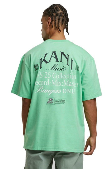 Karl Kani Music Print T-Shirt Green