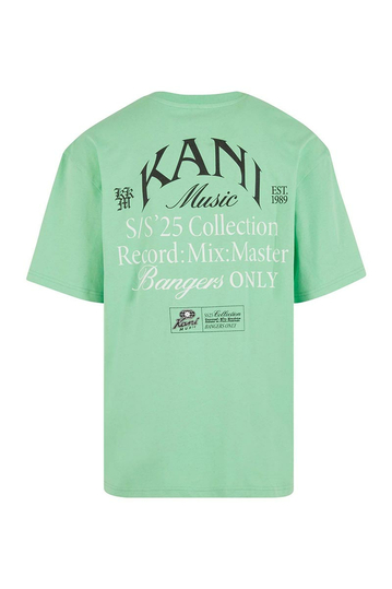Karl Kani Music Print T-Shirt Green