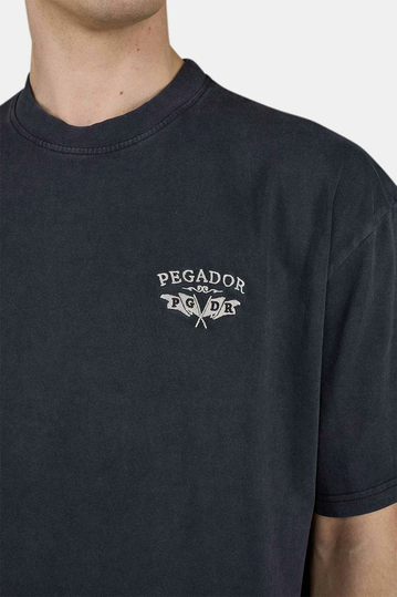 Pegador Hamker Oversized T-Shirt Vintage Black