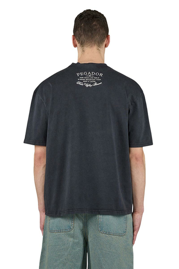 Pegador Hamker Oversized T-Shirt Vintage Black