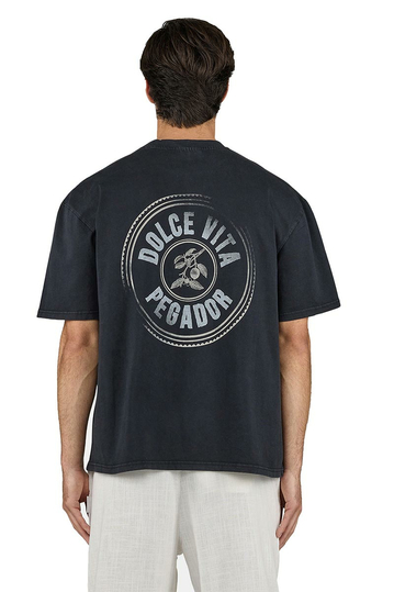 Pegador Nuevo Oversized T-Shirt Vintage Black