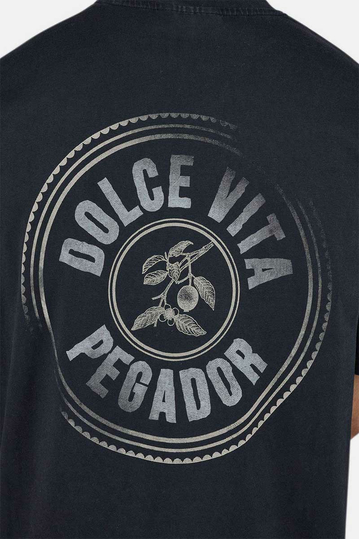 Pegador Nuevo Oversized T-Shirt Vintage Black